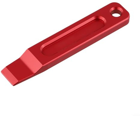 Outil de réparation de frein hydraulique pour vélo réinitialise efficacement les pistons d'étrier avec un design léger (rouge)