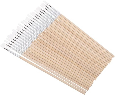 TOYZFRIENDY 24 Pièces Brosse de Pollinisation Manuel Fine Tip Outil Réutilisable pour Fruits et Légumes Pollinisation Serre et Jardin Compatible Tomates Poivrons Orchidées