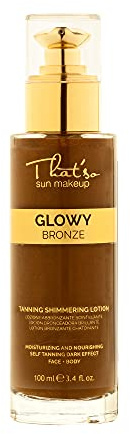 That'so Glowy Bronze - Bräunungsemulsion mit Schaumwirkung - Mit Aloe Vera Saft,Süßmandelöl und Sheabutter - 100 ml