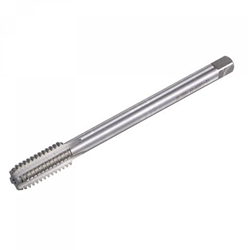 sourcing map Gewindefräser 1/2-12 BSW HSS 4 Gerade Flöte Maschinenschraube Gewindebohrer 5