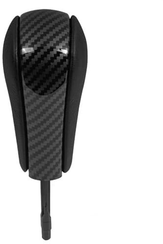 Auto Getriebekopf Auto Styling Automatische Getriebe Shift Stick Knopf Hebel Shifter Für E39 E46 E53 E60 E61 E63 E64 E83 E81 e82 E87 E90 E91 E92 E93 Schaltsack (Size : Short Carbon Fiber)