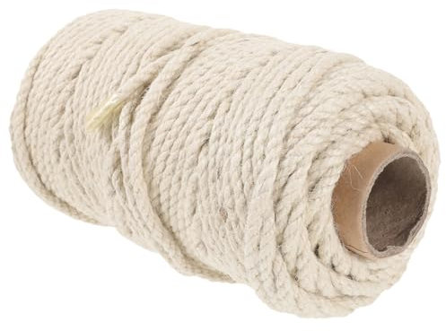 DRESSOOS Corde per Gatti in Sisal Naturale da 4 5 Mm Spago Bianco Ricambio per Tiragraffi E Alberi per Gatti