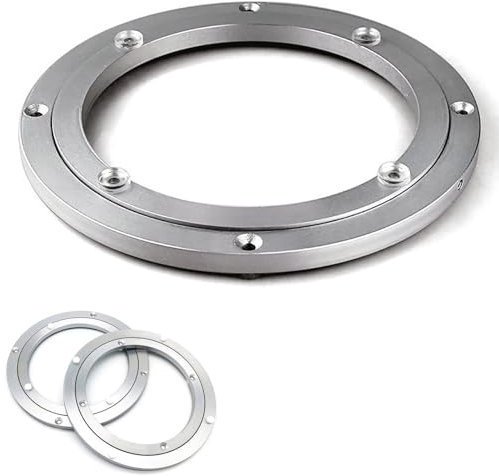Strapazierfähiger Kugellager-Drehteller aus Metall, Drehringe, drehbarer Ständer für großen Küchentisch, 300 - 600 mm Revolution, Esszimmer-Drehfuß