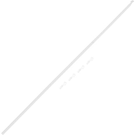 HAWILLOSCH Blind Wand Hook 89cm (35inch) Pp Blind Pull Rod Replacement Rod 6pcs Set