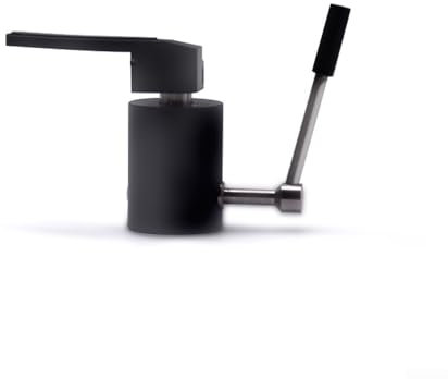 Tonarmheber aus Metall für Pro-Ject e1 bt Vinyl-Plattenspieler, sicheres Plattenspieler-Zubehör, stilvolles schwarz-weißes Design (schwarz)