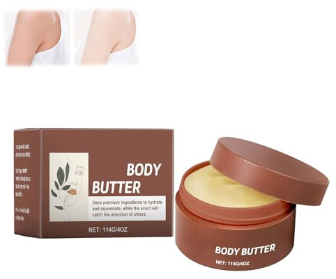 Skin Body Butter für Männer, Skin Cologne Body Butter für Männer, Bio-Feuchtigkeitscreme mit warmem Duft und Jojobaöl für alle Hauttypen, natürliche und organische Inhaltsstoffe (1)