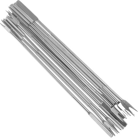 Tenedores Multiusos Acero Inoxidable para Mariscos y Nueces, Juego 10