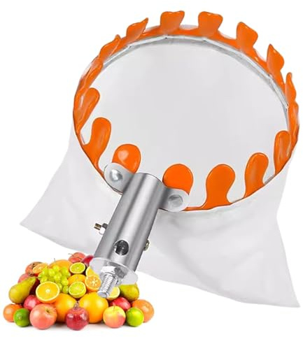 Generico Attrezzo Raccoglitore di Frutta da Albero Testa Raccoglitrice | Raccoglitore per Alberi da Frutto Per Giardinaggio Sugli Alberi Da Frutto Frutteto Cortile Frutteto Commerciale Fattoria E