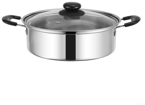 Honseadek Caldera de acero inoxidable para uso doméstico, vaporizador de huevos grueso y mini vaporizador de pasteles, herramienta de cocina multifuncional de 20 cm