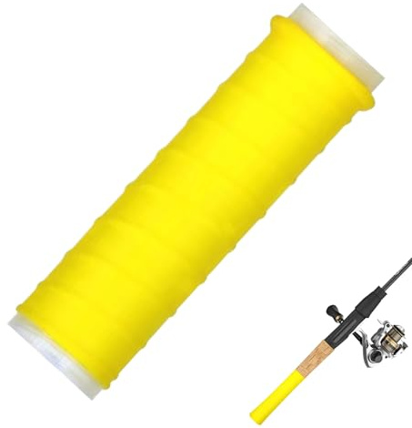 Tubo de Mango Retráctil en Frío | Tubo Texturizado Antideslizante De Silicona,Cobertor de Empuñadura Antideslizante Texturizado e Impermeable - para Caña de Pescar, Raqueta, Equipo Deportivo y Clima