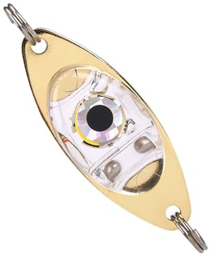 Zktfyshk Leurres de pêche à la traîne en eau salée - Clignotant sous l'eau - Leurres clignotants - Cuillères de pêche clignotantes automatiques