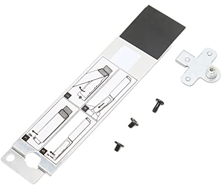 Naroote Copertura del Dissipatore di Calore SSD M.2 con Custodia per Staffa in Lega di Alluminio Resistente per G7 15 7500 G7 7700 Buona Dissipazione del Calore