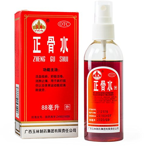 RIGHTBONE LOTION SPRAY -ZHENG GU SHUI LOTION - Spraykopf - Zerstäuber - Abhärtung - Massageöl - TCM (Flaschen) - 45ml