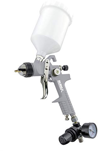 NuMax SPS14 Pneumatic 1.4mm Tip HVLP Gravity Feed Spray Gun with 600cc Plastic Cup