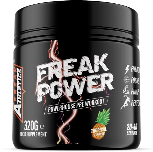 Freak Power Pre Workout 320g Pre Workout Powder (Tropical)