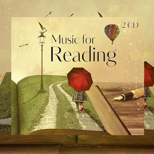 2 CD Music for Reading - Musik zum Lesen, Klassische Musik, Klavier und Entspannungsmusik