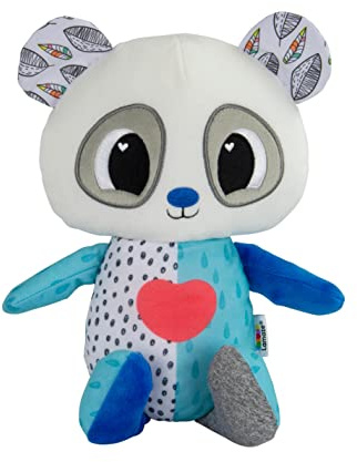 Lamaze beruhigender Herz Panda Schlafenszeit-Spielzeug Babyspielzeug Spielzeug für Babys Farben Geschenk für frischgebackene Eltern Entwicklungsspielzeug für Jungen Mädchen L27470 Mehrfarbig