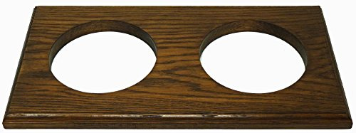 Tabic Solid English Double Oak Mount, Barometer Thermometer Tideclock clock Roman and Arabic clock, Solid Oak, Handmade in England