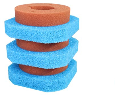 Wacredo Ersatzschwamm Set für Oase FiltoClear 6000 Teichfilter Filterschwämme Filter Komplettset Wasseraufbereitung Filterschwamm Teichpflege Ersatzschwämme