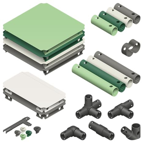 Quadro Upgrade Kit Home – Erweiterungsset für Klettergerüste und Stufenmodelle, ab 6 Monaten je nach Aufbau, Indoor/Outdoor, UV-stabil, Made in Germany