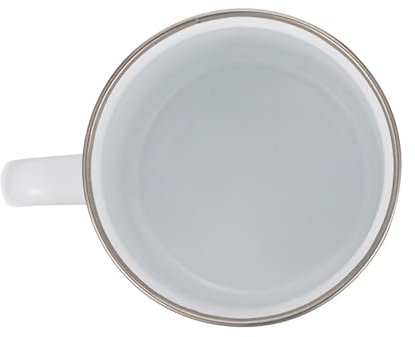 COLLBATH Thermal Transfer Enamel Mug Sublimation Blank Mug for DIY Photo Stainless Steel Drinking Cup Home Office Use