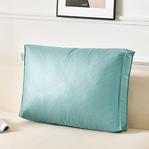Wasserdichtes Rückenkissen für Gartensofa im Freien, Kunstleder, Bank, Rückenlehne, Kissen für Schaukel, dick, weich, groß, rechteckig, waschbar,