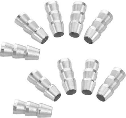 INOOMP 10pezzi Cunei Rotondi Manico in Ferro Kit Di Cunei Per Martello Spaccalegna in Ferro Per Manico d Per Di Martello Design Multiuso Per Agricoltura e Edilizia