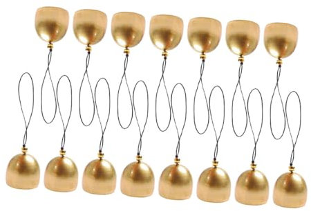 Campanelli in Ottone Oro 15 Pezzi per Progetti Fai da Te