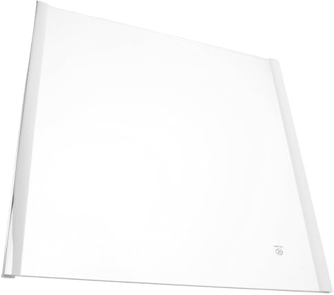 Healeved Estante Nevera de Vidrio Templado Resistente Fácil Instalación para Cocina y Oficina, Repuesto para Estante de Cristal del Refrigerador