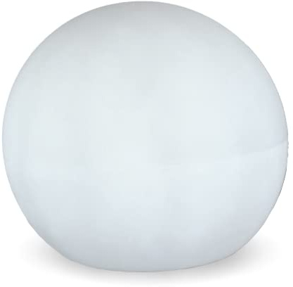 newgarden BULY Kugelleuchte, für den Innen- und Außenbereich, wetterfest, Dämmerungssensor, Farbwechsel, 40 cm Durchmesser, spanisches Design mit Haltekopf