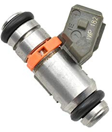 Motodak Einspritzdüse RB MAX Injection Typ IWP182 für Piaggio/Vespa 250 4T LC (Quasar) - Schwarz, ABS, Nadelventil, Motorradersatzteil, Injector