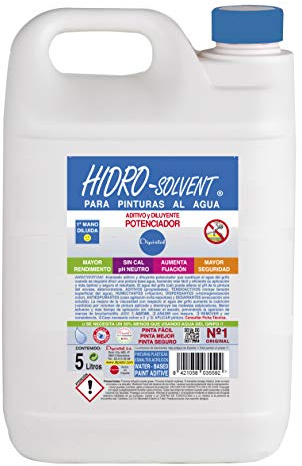 HIDRO-SOLVENT 5 Lts Aditivo y diluyente potenciador para pinturas y esmaltes al agua