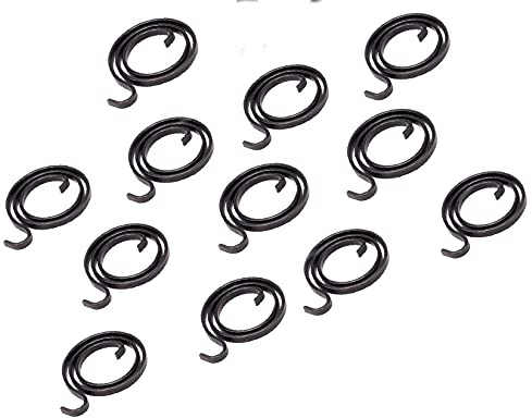 12 x vridspak dörrhandtag fjäderspole ersättning 2,5 vändningar spole för vänster, högerhänt 3 mm tjock