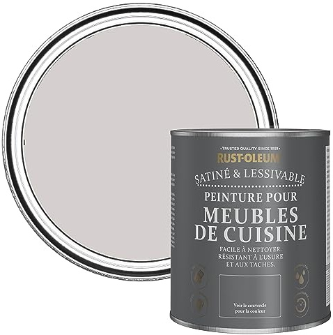 Rust-Oleum Purple Scrubbable Kitchen Cupboard Paint in Satin Finish - Babushka 750ml