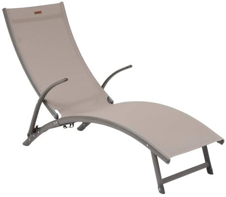 Hespéride - Sdraio samba nocciola e pralina in alluminio trattato con polveri epossidiche