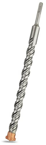 Meccion SDS Plus Hammer Drill Bits 30mm x 350mm, Professional Tungsten Cross Tip Rotary Impact Drill bit for Masonry, Brick, Concrete