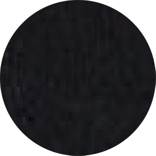 185 Stück Klebepunkte reflektierend aus Folie rund 10 mm selbstklebend wetterfest Aufkleber Reflektor Etiketten Sticker Decal Markierungen Organisieren DIY basteln verzieren Geocaching (Schwarz)