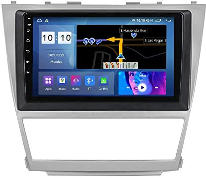 Navigatore satellitare per Auto Android 10.0 Radio per Toyota Camry 2007-2011 Navigazione GPS 2 DIN 9''unità Principale Lettore multimediale MP5 Ricevitore Video con 4G FM DSP WiFi SWC CarplayVII