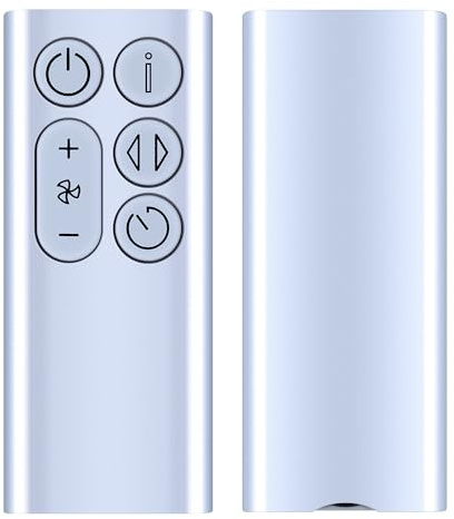 GOUYESHO Neu Ersatz Fernbedienung für Dyson BP01 Pure Cool Purifying Fan(Silber)