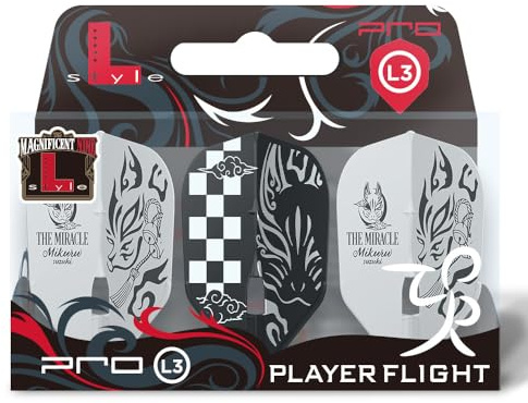 LSTYLE L3 PRO Mikuru Suzuki V6 Type A Mix - Dart Flights