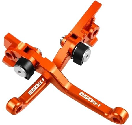 Für KTM 250SXF 250 SXF 2014-2022 Motocross Pivot Dirt Bike Bremse Kupplung Hebel Griff Hebel(Orange-B)