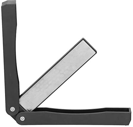 Diamond Knife Sharpener Pocket Sharpening Stone,Double Sides Folding Portable Whetstone Sharpening Stone Tool, Manual Knife Sharpener Tool for Outdoor Garden Farm