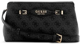 GUESS Katya Crossbody Top Zip Coal Logo