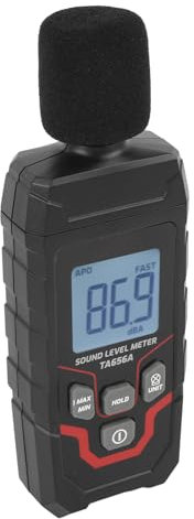 Aramox Scala Decimale Digitale più Precisamente 30,0-130DBA ± 1,5 DB di Precisione per il Semplice Misuratore di Rumore per le Misurazioni del Suono