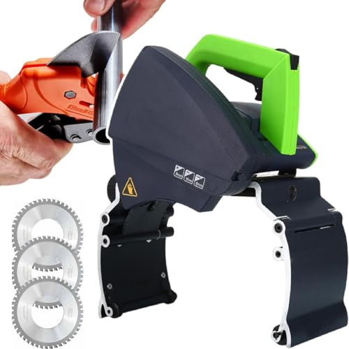 Tagliatubi automatico elettrico, strumento di taglio rapido multifunzionale preciso per tubi in plastica e metallo