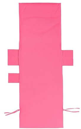 Toallas para tumbona – Toalla para silla de playa | Funda para silla de playa con bolsillos laterales | Toalla de microfibra para sillas de piscina | Cubierta para tumbona al aire libre para jardín