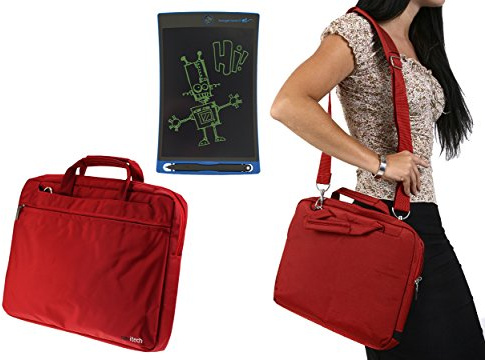 Navitech Rouge Tablettes Graphiques Housse/Sac Compatible avec Boogie Board Jot 8.5 (J32220001)