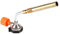 Torche à gaz, BiuZi 1 Pc Acier inoxydable et cuivre et ABS Brûleur lance-flammes Butane Gas Blow Torch Allumage à la main Camping Soudage Barbecue