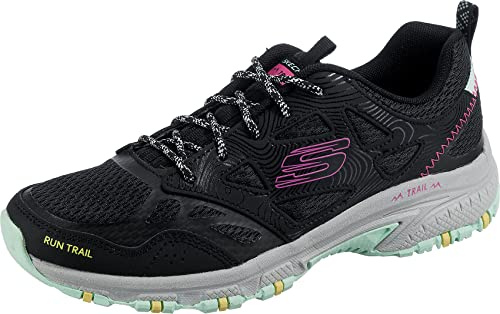 Skechers Dam 149821 Blpk sneakers, Svart läder nät multi trim, 36 EU