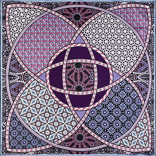 Roeckl Damen Kaleidoskope 53x53 Tuch, Multi Prune, Einheitsgröße